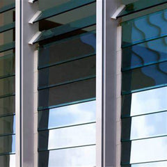 designed 38.78x4 glass replacement aluminium louver casement windows civic quarter window louvers on China WDMA