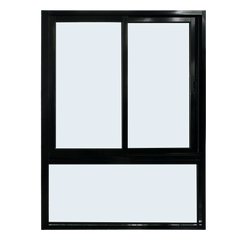 double glazed windows / awning window for bathroom / aluminium windows with thermal break on China WDMA