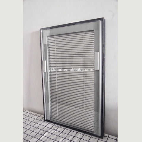 factory price window aluminum built in double glass office venetian blinds inside double glass window on China WDMA