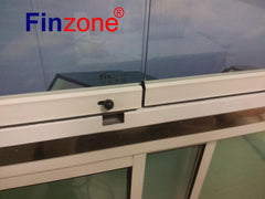 factory supply frameless aluminium sliding folding glass doors transparent for glass curtain system on China WDMA