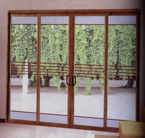 fire rated industrial philippines aluminum alloy outdoor patio glass french sliding doors on China WDMA