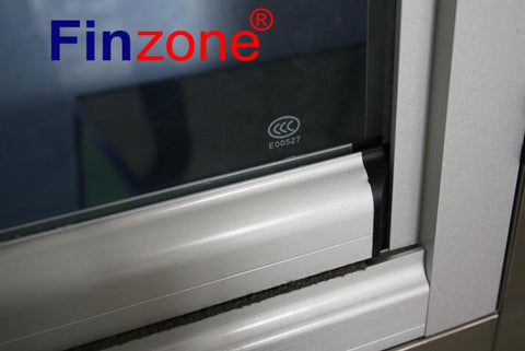 frameless bi fold window used as balcony glass system on China WDMA