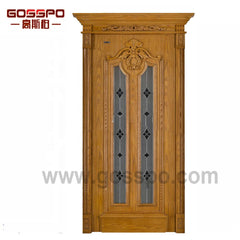 high quality French glass wood door for sale glass interior or exterior doors designs on China WDMA