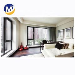 hot sale Cheap Sound Proof Aluminum Open French black Casement Window Frame profile Details on China WDMA