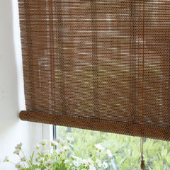 inside window nature bamboo blinds on China WDMA