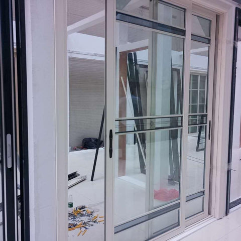 kitchen bedroom polycarbonate pvc glass aluminum sliding door price on China WDMA