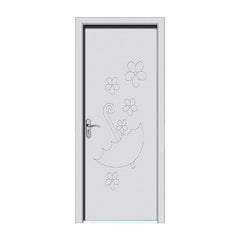 latest design wpc door interior door room door made in china factory on China WDMA
