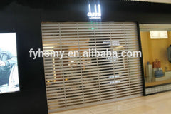modern grill designs sliding aluminum frame rolling door/bullet proof doors on China WDMA