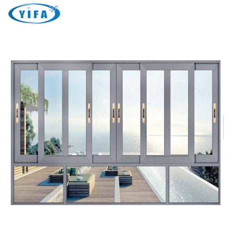 motorized louvre window/motorized awning windows/modern aluminum windows on China WDMA