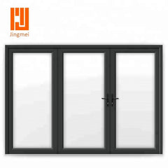 multi panels aluminum exterior bi folding patio doors on China WDMA