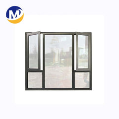 newest design Cheap Window Fashion Casement Aluminum double Glass casement Windows profile on China WDMA