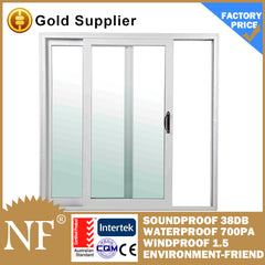 pvc grill design sliding window with mosquito net on China WDMA