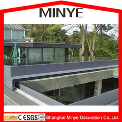 sun room aluminum skylight roof window/Sliding opening skylight on China WDMA