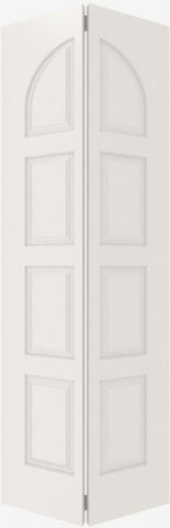 WDMA 12x80 Door (1ft by 6ft8in) Interior Swing Smooth 8040 MDF 8 Panel Round Panel Single Door 2
