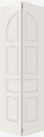 WDMA 12x80 Door (1ft by 6ft8in) Interior Barn Smooth 7040 MDF 7 Panel Round Panel Single Door 2