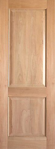 WDMA 15x80 Door (1ft3in by 6ft8in) Interior Barn Tropical Hardwood Rustic-3 2 Panel Single Door 1