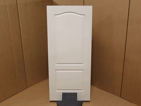 WDMA 18x80 Door (1ft6in by 6ft8in) Interior Swing Woodgrain 80in Classique Hollow Core Textured Single Door|1-3/8in Thick 3