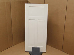 WDMA 18x80 Door (1ft6in by 6ft8in) Interior Swing Smooth 80in Craftsman III 3 Panel Shaker Hollow Core Single Door|1-3/8in Thick 4
