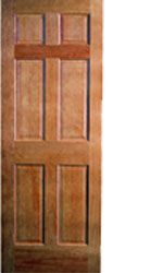 WDMA 18x80 Door (1ft6in by 6ft8in) Interior Barn Pine 80in 6 Panel Single Door | 108 1
