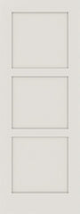 WDMA 18x80 Door (1ft6in by 6ft8in) Interior Swing Smooth 80in Primed 3 Panel Shaker Single Door|1-3/8in Thick 1