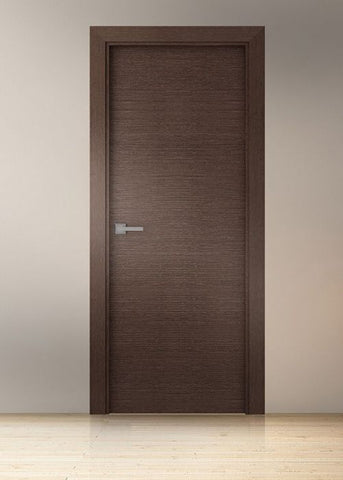 WDMA 18x80 Door (1ft6in by 6ft8in) Interior Pocket Wenge Prefinished Maya Modern Single Door 3