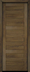 WDMA 18x80 Door (1ft6in by 6ft8in) Interior Swing Mahogany Modern Slim Panel Shaker Exterior or Single Door 6
