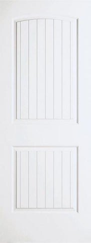 WDMA 18x96 Door (1ft6in by 8ft) Interior Barn Smooth 96in Santa Fe Hollow Core Single Door|1-3/8in Thick 1