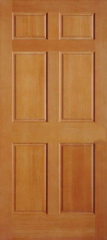 WDMA 24x80 Door (2ft by 6ft8in) Exterior Fir 6 Panel Single Door 1