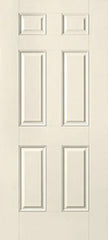 WDMA 30x80 Door (2ft6in by 6ft8in) Exterior Smooth 6 Panel Star Single Door 1