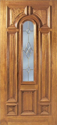 WDMA 30x80 Door (2ft6in by 6ft8in) Exterior Mahogany Ironbark Single Door w/ C Glass 1