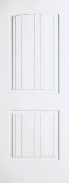 WDMA 30x96 Door (2ft6in by 8ft) Interior Barn Smooth 96in Santa Fe Solid Core Single Door|1-3/8in Thick 1
