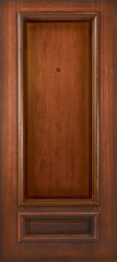WDMA 32x80 Door (2ft8in by 6ft8in) Exterior Mahogany 80in 2 Panel Portobello Door 1
