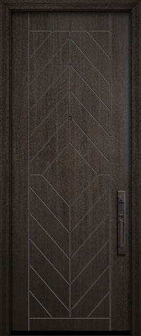 WDMA 32x96 Door (2ft8in by 8ft) Exterior Mahogany 96in Lynnwood Contemporary Door 2