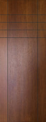 WDMA 32x96 Door (2ft8in by 8ft) Exterior Mahogany 96in Fleetwood Contemporary Door 1