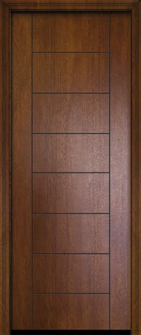 WDMA 32x96 Door (2ft8in by 8ft) Exterior Mahogany 96in Brentwood Contemporary Door 2