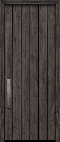 WDMA 32x96 Door (2ft8in by 8ft) Exterior Mahogany IMPACT | 96in Plank Door 1
