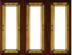 WDMA 34x78 Door (2ft10in by 6ft6in) Exterior Mahogany Woodring Leaded Glass Single Tuscany 2