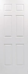 WDMA 34x80 Door (2ft10in by 6ft8in) Interior Barn Woodgrain 80in Colonist Hollow Core Textured Single Door|1-3/8in Thick 2