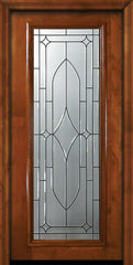 WDMA 36x80 Door (3ft by 6ft8in) Exterior Knotty Alder 36in x 80in Full Lite Bourbon Street Alder Door 2