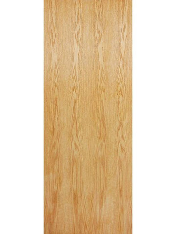 WDMA 36x84 Door (3ft by 7ft) Interior Barn Oak 84in Fire Rated Solid Particle Core Red Flush Single Door|1-3/4in Thick 1