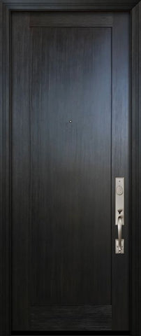 WDMA 36x96 Door (3ft by 8ft) Exterior Fir IMPACT | 96in Shaker 1 Panel Door 1