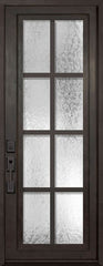 WDMA 36x96 Door (3ft by 8ft) Exterior 36in x 96in Minimal Full Lite Single Contemporary Entry Door 1