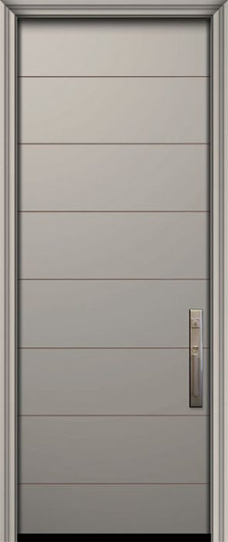 WDMA 42x96 Door (3ft6in by 8ft) Exterior Smooth 42in x 96in Westwood Solid Contemporary Door 1