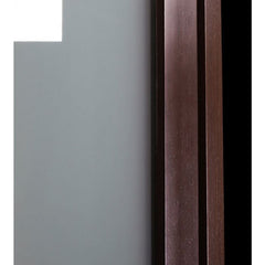 WDMA 48x80 Door (4ft by 6ft8in) Interior Swing Wenge Prefinished 101 French Modern Double Door 3