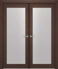 WDMA 48x80 Door (4ft by 6ft8in) Interior Barn Wenge Prefinished Maya 700 Modern Double Door 1