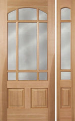 WDMA 48x80 Door (4ft by 6ft8in) Exterior Cherry Pradera Single Door/1side 1