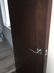 WDMA 48x96 Door (4ft by 8ft) Exterior Mahogany Flush Double Door Contemporary Design 2