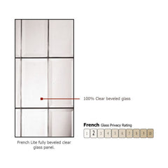 WDMA 64x80 Door (5ft4in by 6ft8in) Exterior Mahogany 80in Double Full Lite French Door 2