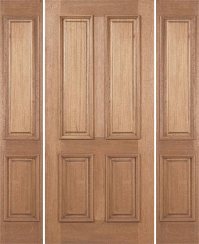 WDMA 66x80 Door (5ft6in by 6ft8in) Exterior Mahogany Martin Single Door/2side 1