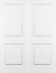 WDMA 68x96 Door (5ft8in by 8ft) Interior Barn Smooth 96in Carrara Solid Core Double Door|1-3/4in Thick 1